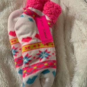 Betsey Johnson slipper socks, NWT